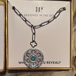 Gem Society: Ultra Rare Unicorn Aqua Blue Quartz and Mother of Pearl on Hematite